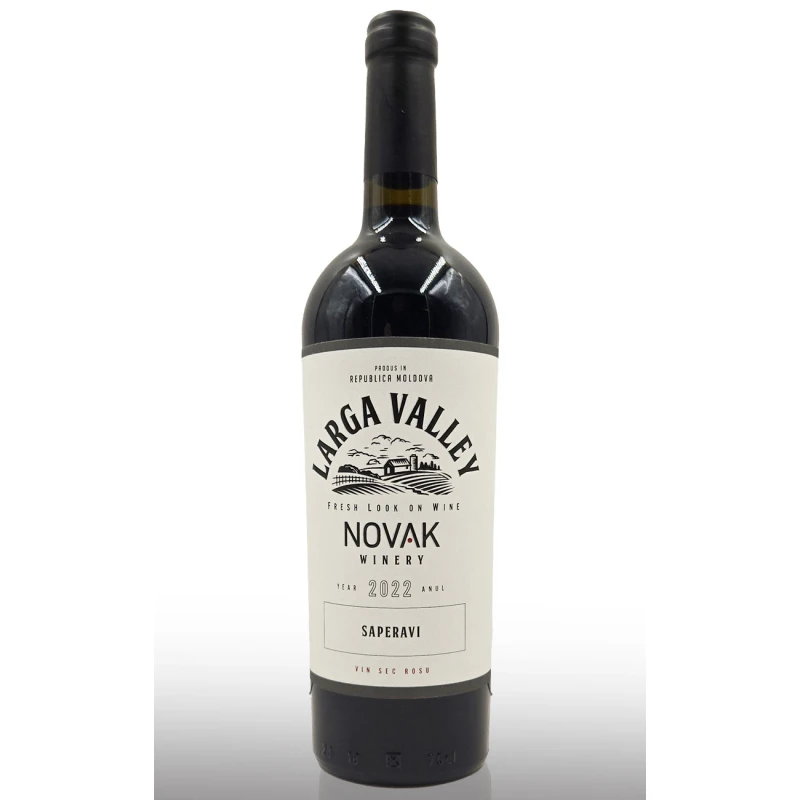 Vin rosu sec, Novak Saperavi